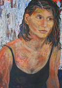 Johanna, 2003, Mischtechnik, 50 x 70 cm